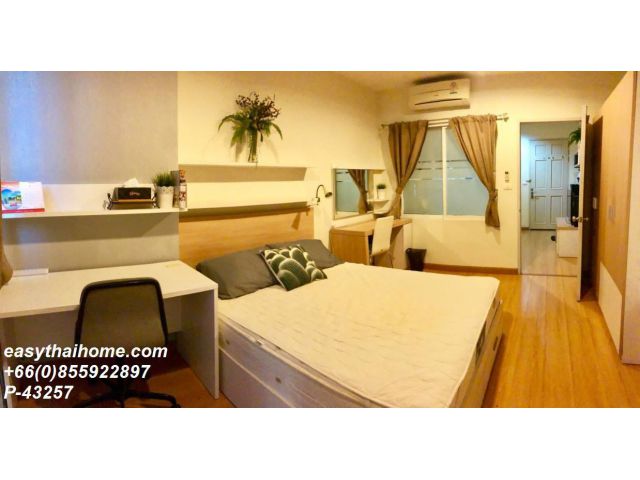 P-43257 ให้เช่า คอนโด ไลฟ์ แอท รัชดา-สุทธิสาร Ratchadaphisek Rd, Samsen Nok, Huai Khwang, Bangkok พร้อมอยู่ ราคาถูก Line