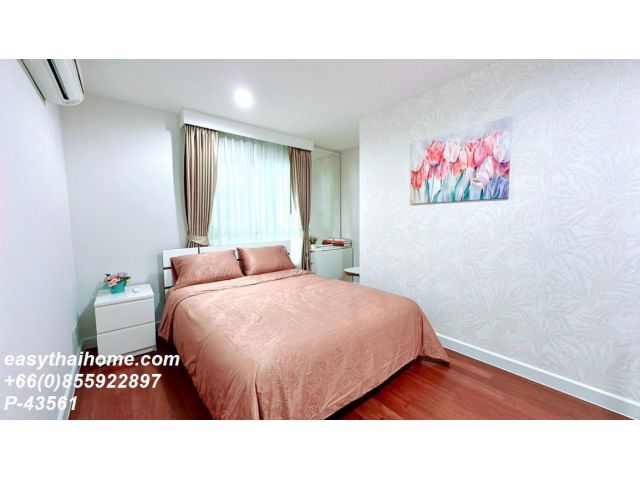 P-43561 ให้เช่า คอนโด เบลล์ แกรนด์ พระราม 9 Soi Rama 9 Soi 3, Khwaeng Huai Khwang, Khet Huai Khwang, Bangkok พร้อมอยู่ ร