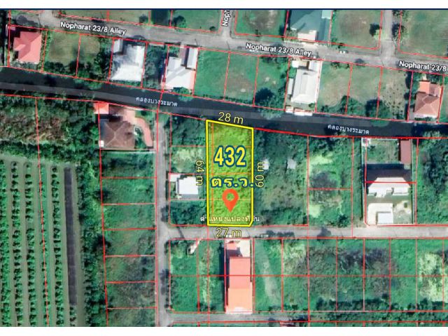 ขายที่ดิน 432 ตารางวา พุทธมณฑลสาย 2 ซอย 21 ซอยอัยเวศน์ ถนนพุทธมณฑลสาย2 แขวงศาลาธรรมสพน์ เขตทวีวัฒนา ที่ดินเปล่า ถมแล