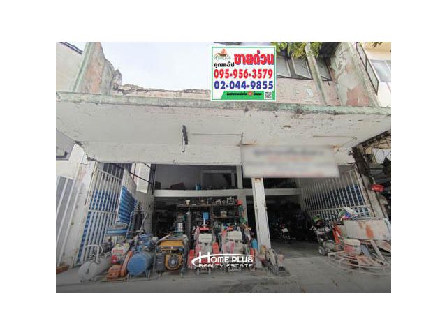 อาคารพาณิชย์ 2 ชั้นครึ่งติดซอยนวมินทร์59 เนื้อที่ 32 ตารางวา (ขายพร้อมผู้เช่า)