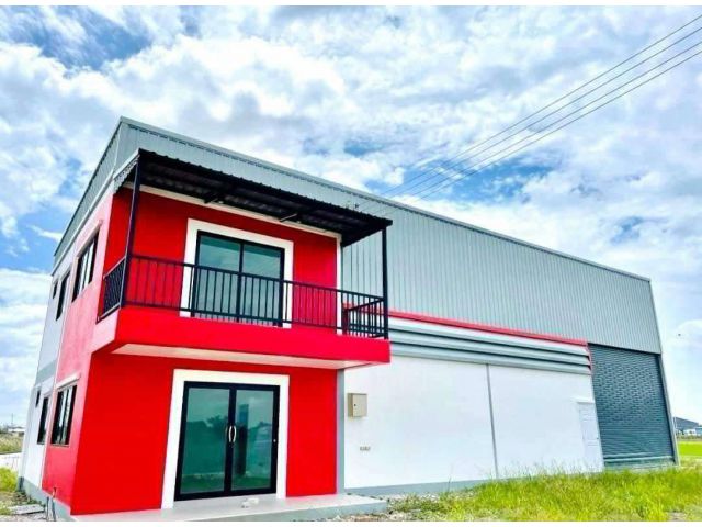 ขายที่ดินเปล่าถมแล้วพร้อมรับสร้างโกดัง โรงงาน ออฟฟิศใหม่ ย่านบางบัวทอง นนทบุรี 340