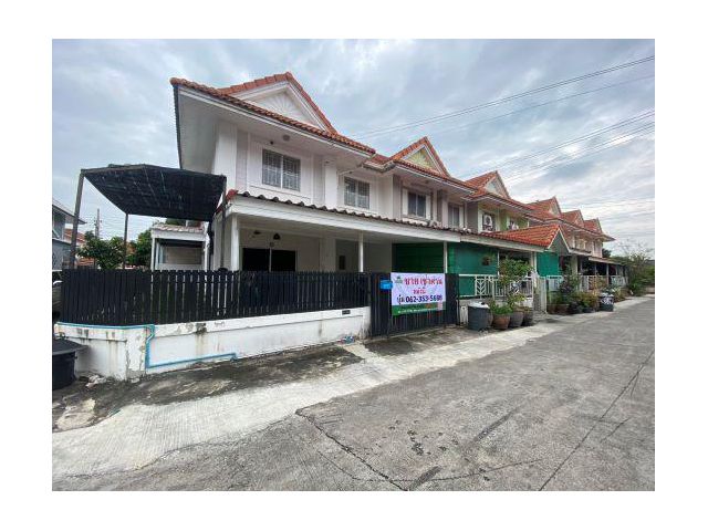 หมู่บ้านพฤกษา 33 บางบัวทอง ขาย ให้เช่า ด่วน ทาวน์เฮ้าส์ 2 ชั้น เนื้อที่ 24 ตร.ว แปลงริม ทำเลดี ใกล้รถไฟฟ้า