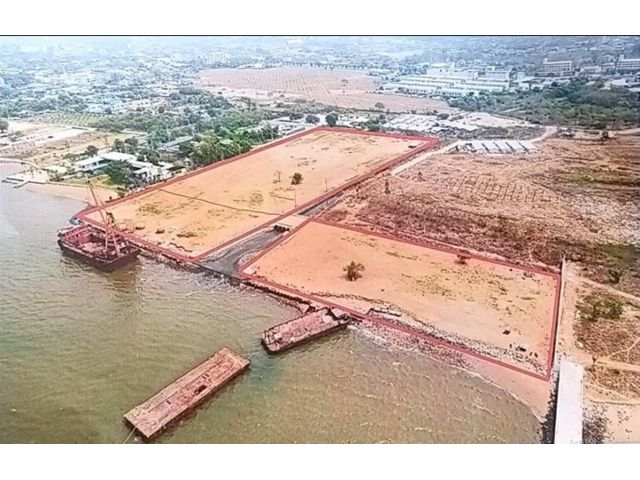 ขายที่ดินติดทะเล 19ไร่เศษ(นส.4) หน้ากว้าง250เมตร ติดทะเล