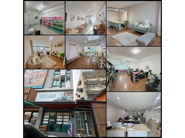 ขายอาคารพานิช 3+1 ชั้น ติดถนนกาญจนา