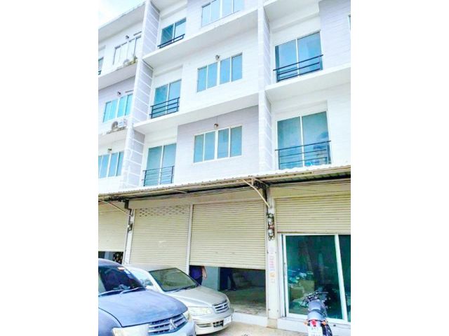 รพ.ยันฮี 1.6 กม.ให้เช่าอาคาร 4 ชั้นหลังมุม ม.ม MRT บางอ้อ 1.7 กม.