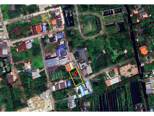 ขายที่ดิน ซอยศาลาธรรมสพน์ 13 ถนนบรมราชชนนี เขตทวีวัฒนา กรุงเทพมหานคร