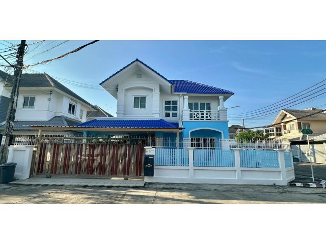 ขายบ้านเดี่ยว 2 ชั้น บ้านสวนราชา เกษตร-นวมินทร์ ทำเลดี ราคาเพียง 6.8 ล้าน