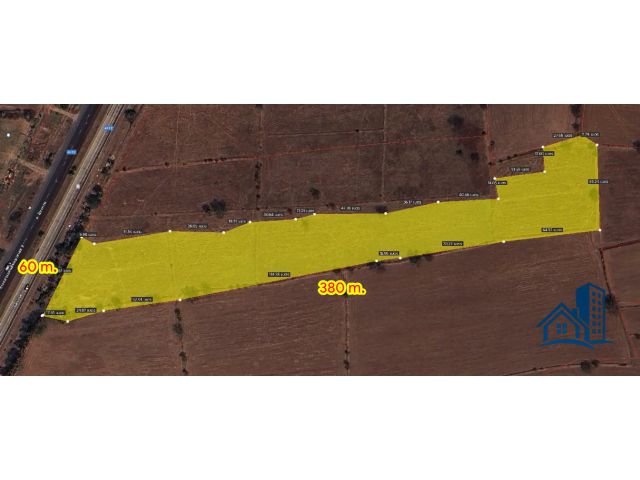 ที่ดินเปล่า 9-2-53 ไร่ ติดถ.มิตรภาพ ต.ดอนยาวใหญ่ อ.โนนแดง นครราชสีมา