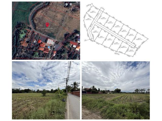 แบ่งขายที่ดิน 14 แปลง ขนาด 75-122 ตารางวา ตั้งอยู่ที่ ตำบลแม่ปูคา อำเภอสันกำแพง จังหวัดเชียงใหม่ (เจ้าของขายเอง) โทร 080