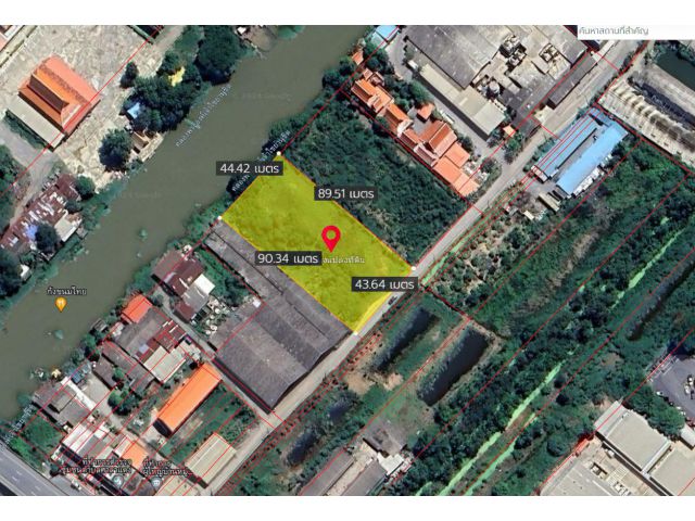 ขายที่ดิน ติดน้ำบางน้ำเปรี้ยว ฉะเชิงเทรา