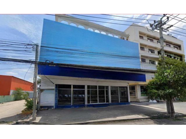 ให้เช่าตึกอาคารพาณิชย์ 3ชั้น โกดัง ที่จอดรถ ติดถนนเทพารักษ์ใหญ่ สมุทรปราการ ใกล้บีทีเอสทิพวัล 350เมตร