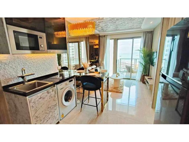 C1249 The Riviera Monaco พัทยา วิวทะเลและวิวเมือง อ่างจากุซซี่ริมระเบียง