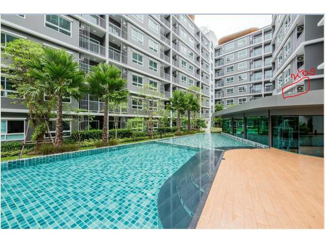 ขายลดเหลือ1.35ล.ห้อง1Bed30ม.ชั้น2 คอนโดเดอะทรัสต์ อมตะ-ชลบุรี