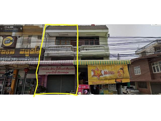 ขายตึกแถว2ชั้นครึง 19ว. 2.6ล.ใกล้ตลาดวังม่วง อ.วังม่วง สระบุรี
