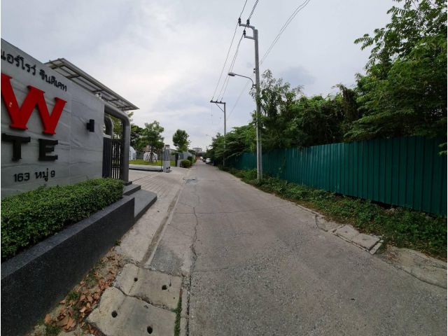 ขายที่ดิน 409 ตรว. ซอยแบริ่ง 66แยก3 เข้าออกซอยศรีด่าน11ได้ ใกล้ถนนศรีนครินทร์และ MRT ศรีแบริ่ง