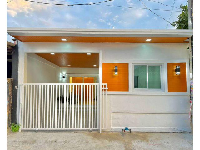 ขายทาวน์เฮ้าส์ชั้นเดียว ม.พฤกษา 3 ซอย 173 เนื้อที่ 18 ตารางวา  3 ห้องนอน ถนนวัดลาดปลาดุก