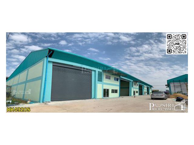 ให้เช่าโกดังใหม่ 480 ตร.ม. ใกล้พระราม 2 พร้อมออฟฟิศ 2 ชั้น เดินทางสะดวก 1.5 กม. ถึงถนนพระราม 2 - KK4920R