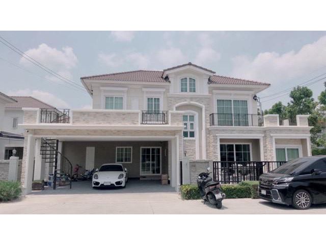 ขายบ้านเดี่ยว 2ชั้น แปลงมุม 60 ตารางวา โครงการ Grandio ลาดพร้าว เกษตรนวมินทร์ บ้านตัวอย่าง ตกแต่งหรูบิ้วท์อินทั้งหลัง