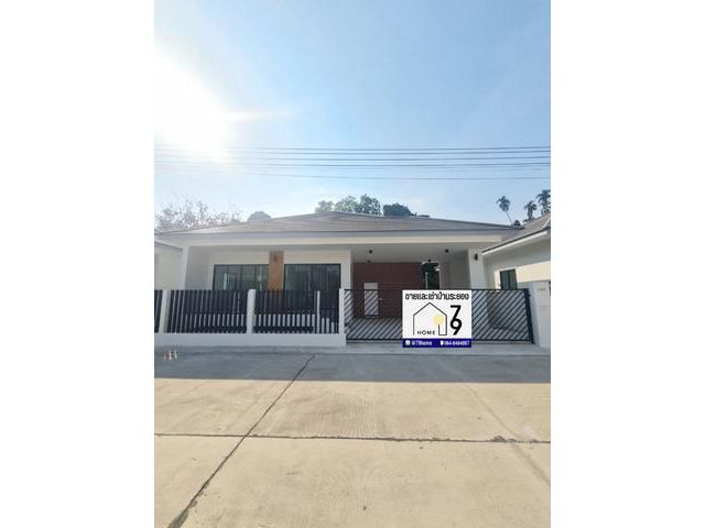 ให้เช่าบ้านเดี่ยว สไตล์โมเดิร์น ใกล้วัดกระบกขึ้นผึ้ง บ้านค่าย ระย