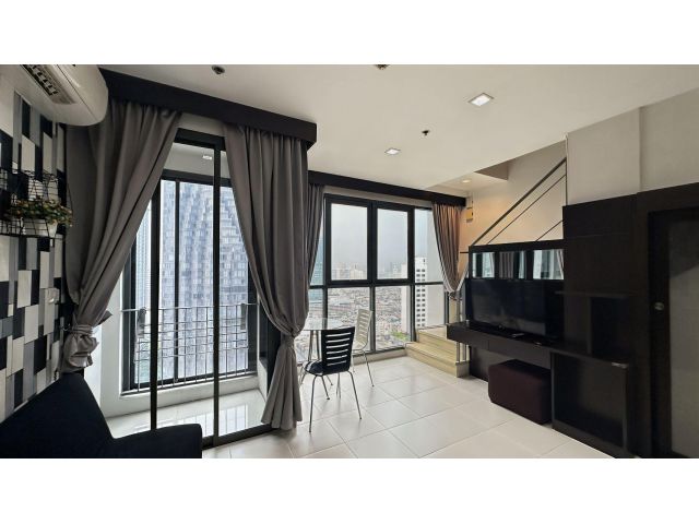 เจ้าของ ขาย - ให้เช่า IDEO MOBI RAMA9 - Duplex สไตล์2ชั้น ออฟฟิศ อยู่อาศัย ห้องนอนอยู่ชั้นบน ติดรถไฟฟ้าใต้ดิน พระราม9