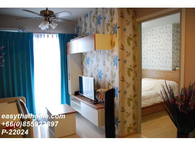 P-22024 ต้องการขายคอนโด ริช พาร์ค 2 แอท เตาปูน อินเตอร์เชนจ์ Pracha Rat Sai 2 Rd, Bang Sue, Bangkok พร้อมสัญญาเช่า