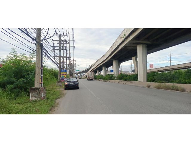 ขายที่ดิน 16 ไร่ ติดถนนบางนา-ตราด กม.43 ต.บางวัว อ.บางปะกง จ.ฉะเชิงเทรา