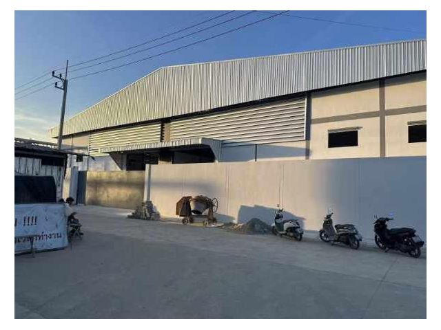 F238 ให้เช่าโกดังโรงงานพร้อมออฟฟิศสร้างใหม่ ย่านกระทุ่มแบน ขนาด 2,000 ตรม.