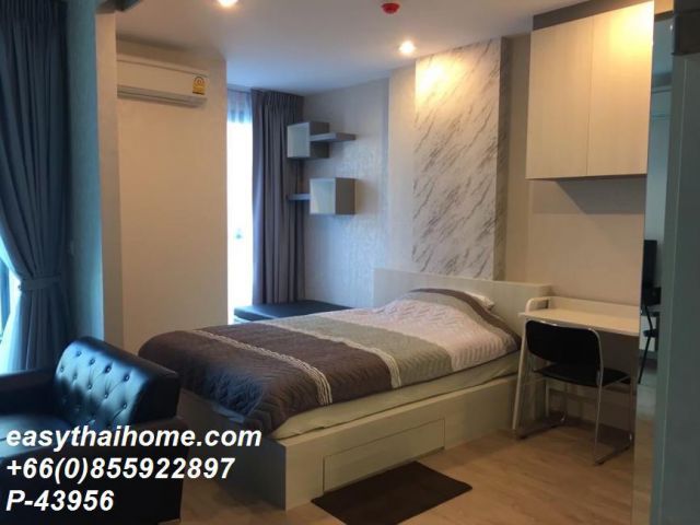P-43956 ให้เช่า คอนโด ไอดีโอ คิว จุฬา-สามย่าน แขวงมหาพฤฒาราม เขตบางรัก กรุงเทพมหานคร พร้อมอยู่ ราคาถูก Line Id: @easyth
