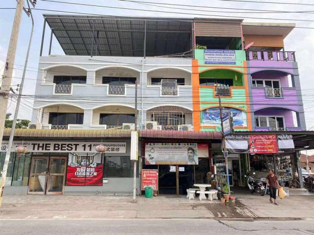 CM42 ปล่อยเช่าด่วน ตึกอาคารพาณิชย์ 3 ชั้น ด้านล่างทำร้านค้าธุรกิจได้ ติดถนนชัยพฤกษ์ 1 ทางลงหาดจอมเทียน