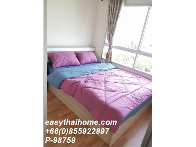 P-98759 ต้องการขาย คอนโด ลุมพินี วิลล์ สุขุมวิท 76 ต.สำโรงเหนือ อ.เมือง จ.สมุทรปราการ พร้อมสัญญาเช่า Line Id: @easythai