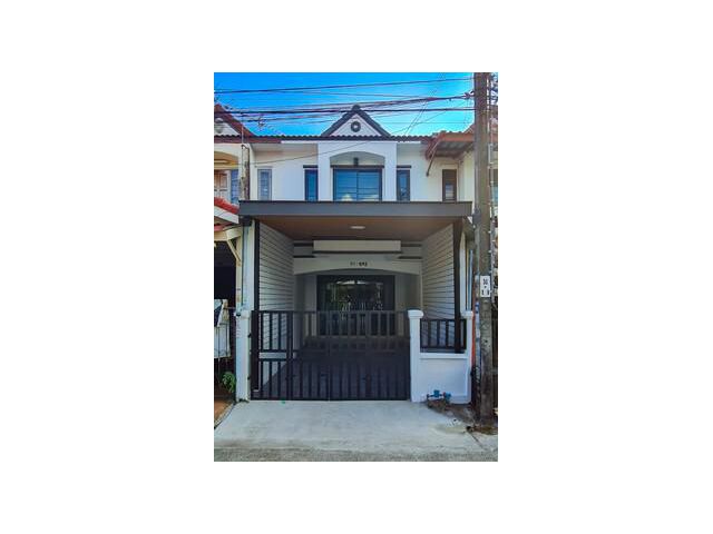 ขาย ทาวน์เฮ้าส์2ชั้น เดินทางง่าย ใกล้สิ่งอำนวยความสะดวกครบ มบ.เคซีรามอินทรา1 ถ.หทัยราษฎร์39 มีนบุรี รีโนเวทใหม่ พร้อมอยู