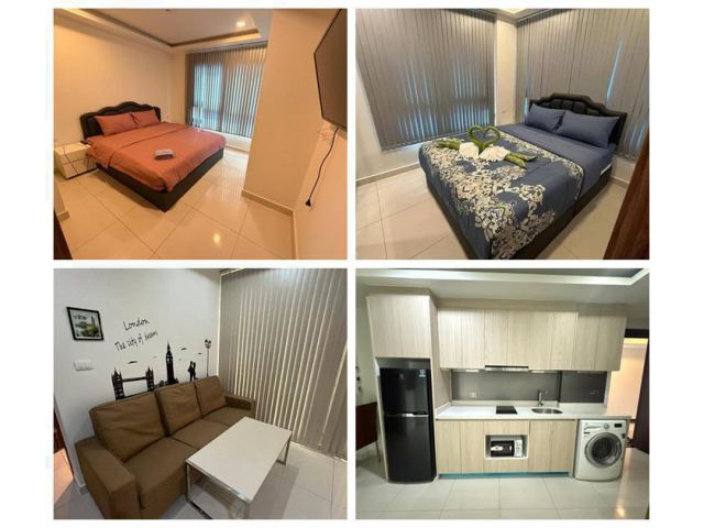 ขายต่ำกว่าราคาประเมิน คอนโด Arcadia Beach Resort 2 ห้องนอน 2 ห้องน้ำ ราคาพิเศษ ชั้น 8 ห้องริม เฟอร์นิเจอร์ครบ ใกล้วอร์คก