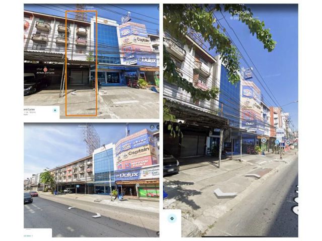 ขายอาคารพาณิชย์ ติดถนน 4 ชั้น 1 คูหา เมืองสมุทรปราการ โทร 0965540198 ราคาต่อรองได้