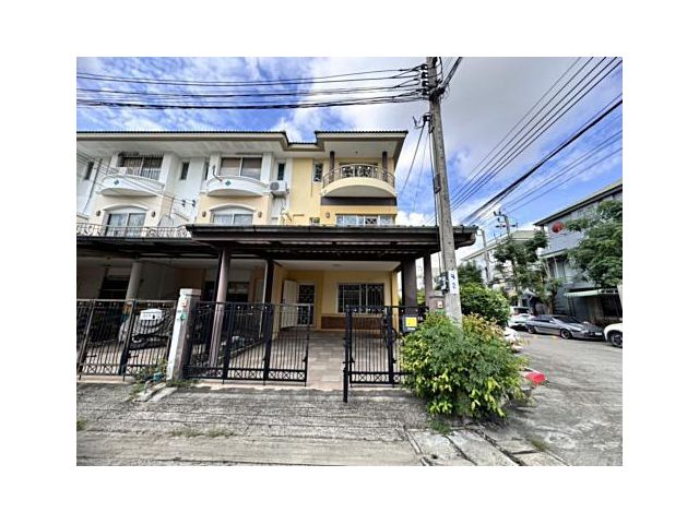 ให้เช่าทาวน์โฮม ศุภาลัย นวลจันทร์ พร้อมอยู่ (หลังมุม) ใกล้รถไฟฟ้าสายสีชมพู (N.500)