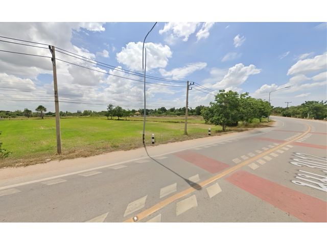 ขายที่ดินเปล่า 4 ไร่ทำเลดี อยู่ติดถนนทางหลวงหมายเลข 3012