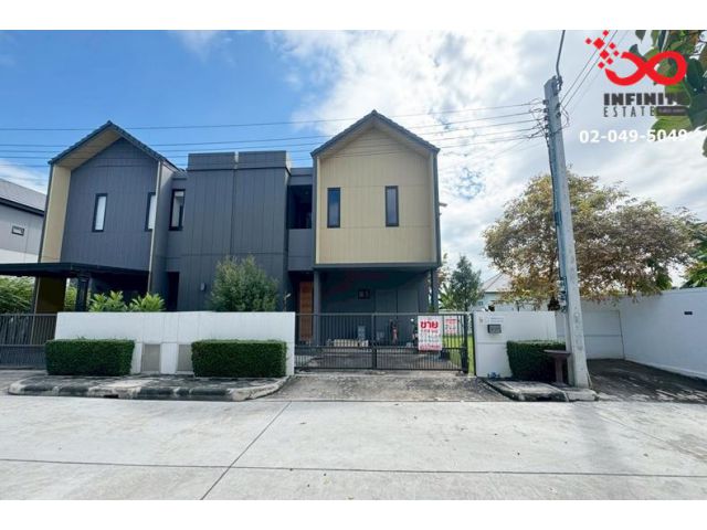 ขายบ้านแฝด 2ชั้น โนเบิล เกเบิล วัชรพล ถนนเพิ่มสิน ใกล้ทางด่วน/BTS