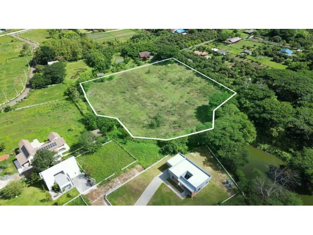 ขายที่ดินแม่ออน-สันกำแพง ที่สวย วิวภูเขาล้อมรอบ เนื้อที่ 6-0-96 ไร่ วาละ 5,000