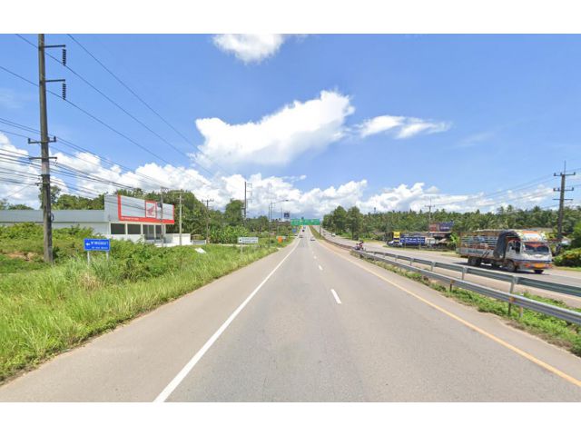 ขายที่ดิน 9 ไร่ ติดถนนเพชรเกษม ต.ท่าแซะ อ.ท่าแซะ จ.ชุมพร