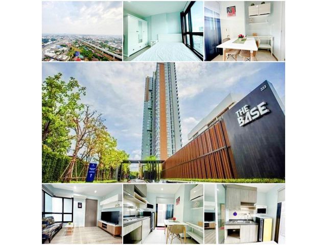 ให้เช่า! The Base Condo ขอนแก่น ห้องหัวมุมสุดพิเศษ ชั้น 24 วิวถนนมิตรภาพ panoramic โล่งกว้างสบายตา ใกล้ Central (คอนโดคุ