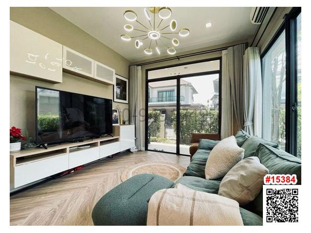 ขาย บ้านเดี่ยว 2 ชั้น บ้าน Bangkok boulevard ศรีนครินทร์-บางนา หลังริม