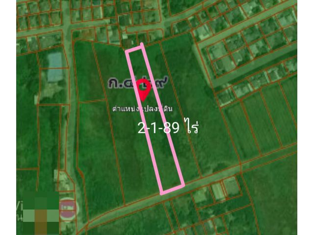 ขายที่ดินบางบอน5 เนื้อที่รวม 2-1-89 ไร่ ถนนเอกชัย ใกล้สำนักงานเขตบางบอน