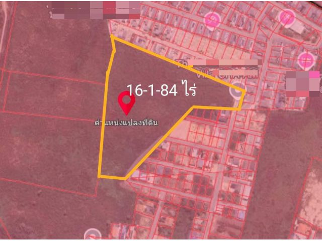 ขายที่ดินชะอำ เนื้อที่รวม 16-1-84 ไร่ วิวภูเขา ถนนเพชรเกษม เพชรบุรี ใกล้ทะเล