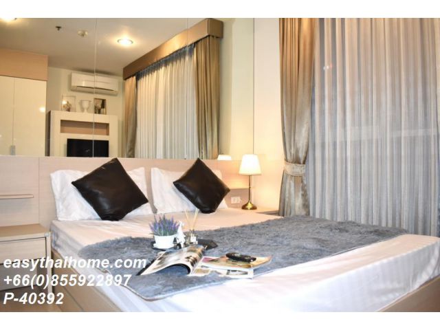 P-40392 ต้องการขายคอนโด ริธึม รัชดา Samsen Nok, Huai Khwang, Bangkok Line Id @easythaihome 085-592-2897