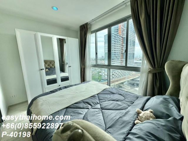 P-40198 ต้องการขายคอนโด ไอดีโอ โมบิ บางซื่อ แกรนด์ อินเตอร์เชนจ์ 5 Pracha Chuen Rd, Bang Sue, Bangkok Line Id @easythaih