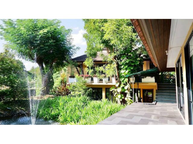 ขายบ้านสวนรีสอร์ท สไตล์ล้านนาร่วมสมัย | หางดง เชียงใหม่