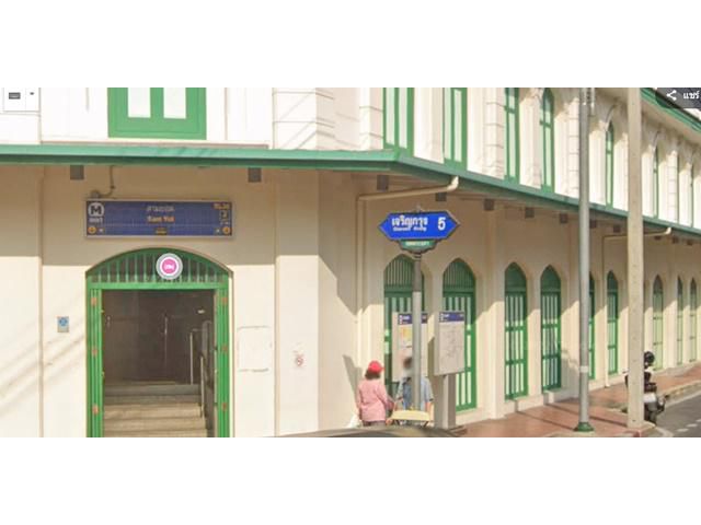 ให้เช่าตึกแถว 5 ชั้น AIRBNBได้ MRTสามยอด 399 ม. เยาวราช 1.9 กม.