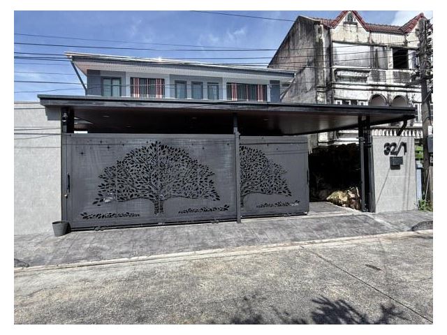 ขายบ้านเดี่ยว 2 ชั้น ซอยกาหลง8 (สนามบินน้ำ) นนทบุรี สวยหรู  พร้อมอยู่ ใกล้รถไฟฟ้าและห้างสรรพสินค้า (รหัสทรัพย์ 202560)