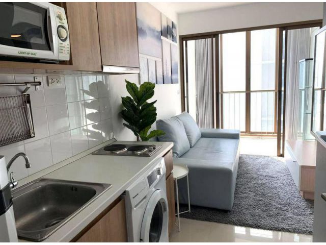 ให้เช่าคอนโด Ideo Mix สุขุมวิท 103 ติด BTS อุดมสุข ขนาด 30.5 ตารางเมตร ชั้น 12 ทำเลดี แต่งครบพร้อมอยู่