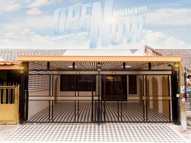 ขายทาวน์เฮ้าส์ 1.5 ชั้น 22.5 ตรว ม.ทอรุ้ง นวมินทร์ 111 รีโนเวทใหม