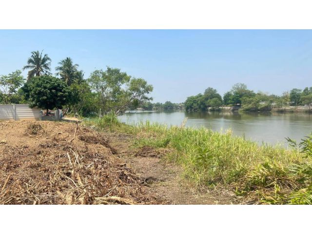 L1181 ขายที่ดินติดแม่น้ำแม่กลอง 4 ไร่ เมืองราชบุรี